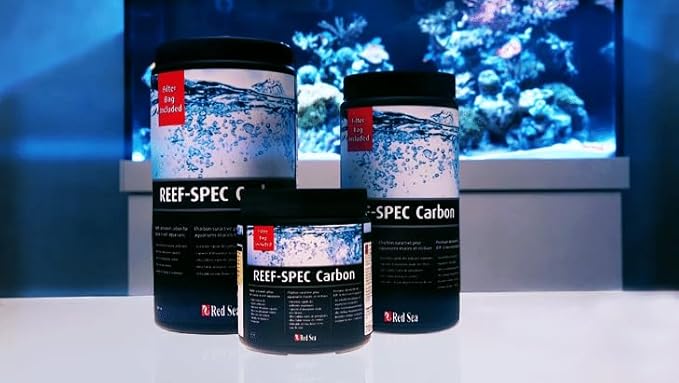Red Sea Reef SPEC Aquarium Carbon 100 gm Box | Highly Activated Charcoal for Aquariums and Fish Tanks Freshwater Saltwater Marine
