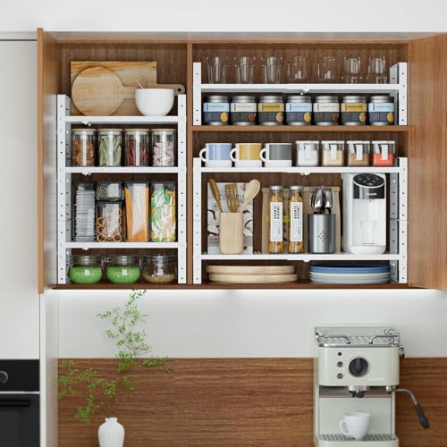 Expandable Stackable Metal Countertop Pantry Storage - Image 3