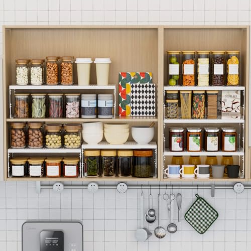 Stackable Expandable Metal Shelf Organizer | Home Organization - Image 6