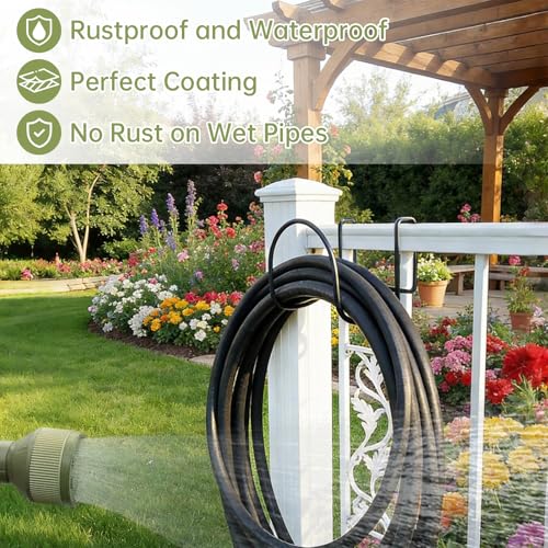 Garden Hose Holder - Heavy Duty Hose Hanger Wall Mounted - Image 5