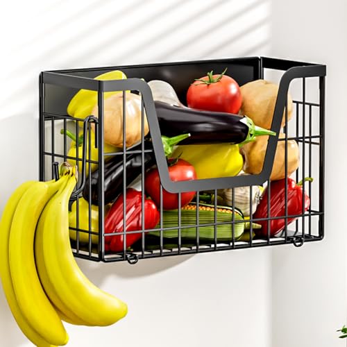 Magnetic Shelf for Fridge, Fruit Basket Magnet Shelves - Image 2