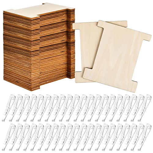 200 Pcs Ribbon Storage Organizer Set, Flat Wood Ribbon - Image 2