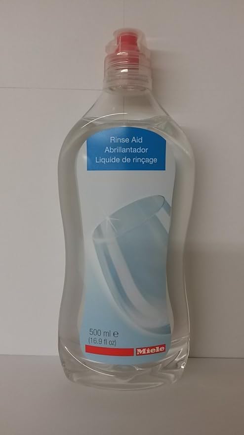 Miele Care Collection Rinse Aid, 16.9 oz (1x Easy Pour Bottle)