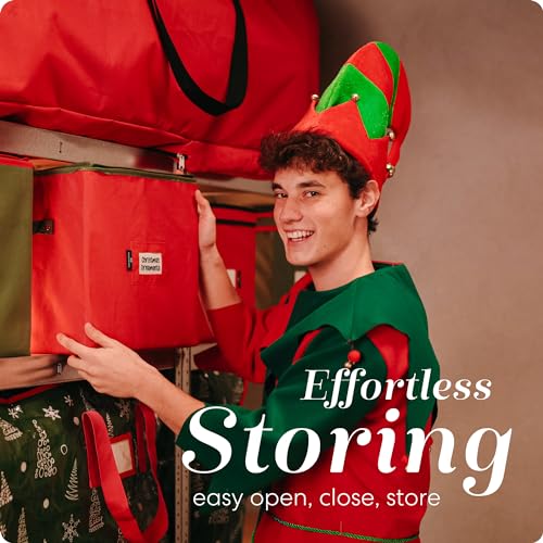 Handy Laundry Christmas Ornament Storage - Stores upto 64 Holiday - Image 7