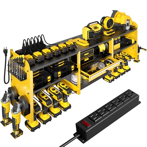 KSVO Large Power Tool Organizer Wall Mount with Locking - Image 2