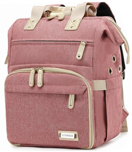 LTINVECK Knitting Bag Backpack,Yarn Storage Organizer - Image 2