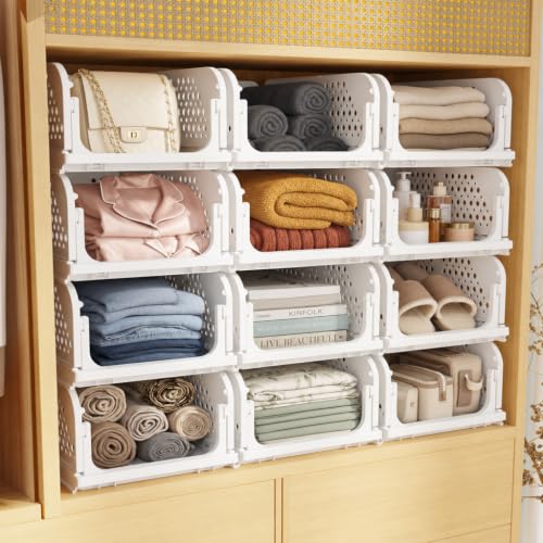 Happer Clothes Organizer for Wardrobe Foldable & Stackable Closet - Image 2