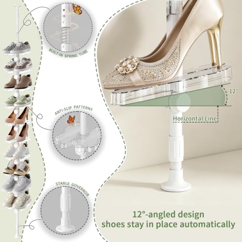Shoe Organizers – 10-Tier Free Standing Shoe Racks - Image 3