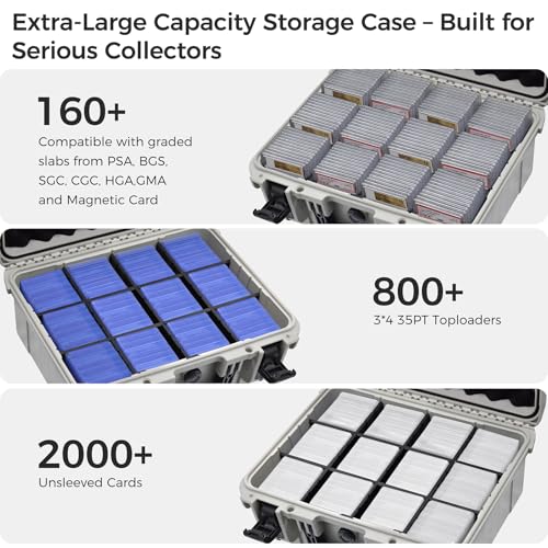 Trading Card Storage Box, Extra Large PSA Slab Case - Image 6