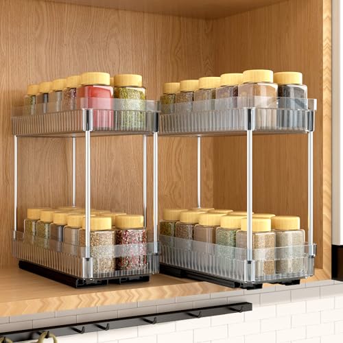 DABIGE 2 Pack Pull Out Spice Rack Organizer for Cabi | All Products - Image 2