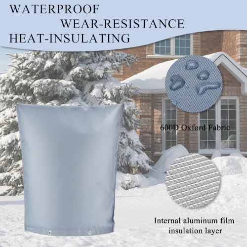 16"Wx20"H Backflow Preventer Insulation Cover, Sprinkler Covers - Image 4