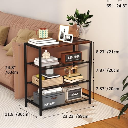 Yusong Shoe Rack Organizer, 4 Tier Industrial Shoe S | All Products - Image 4