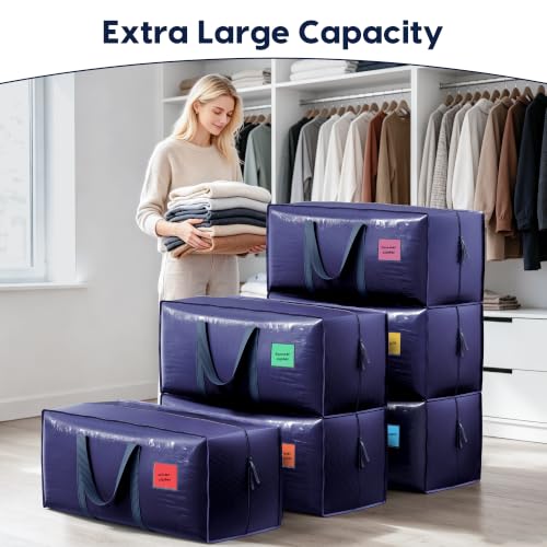 6 Pack Moving Bags Heavy Duty 210GSM with Full-Open Side - Image 5