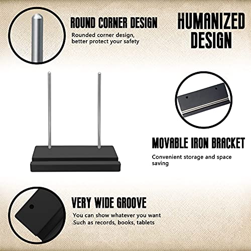 KAZAKA Tabletop Vinyl Record Holder - Display Now Playing - Image 5