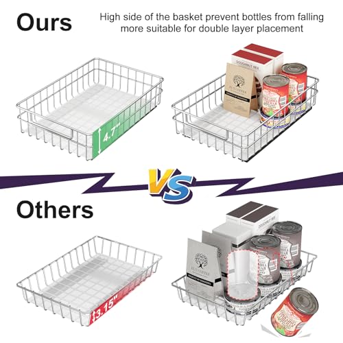 Stainless Steel Pull Out Cabinet Organizer(11.8"W x | All Products - Image 8