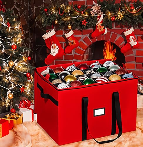 HOLDN’ STORAGE Christmas Ornament Storage Container,Box - Image 3
