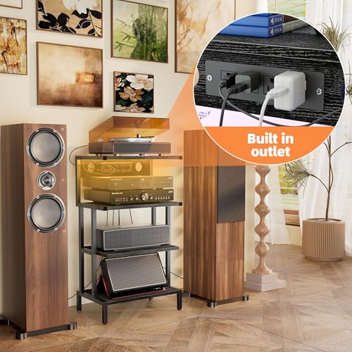 Game Console Shelf, 4-Tier Video Gaming Consoles Stand - Image 6