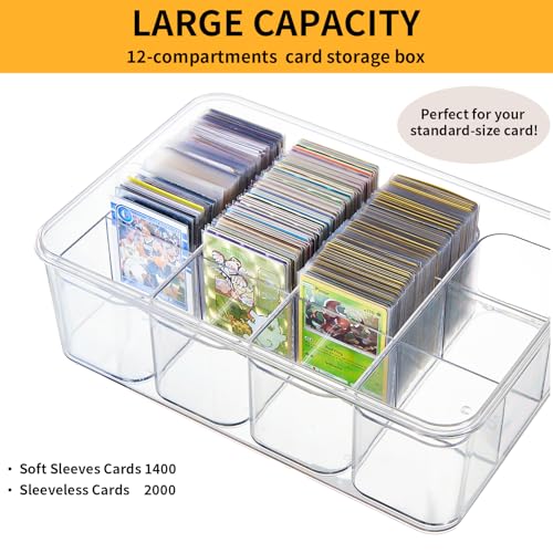 Portable Card storage box with 12 | Home Organization - Image 5