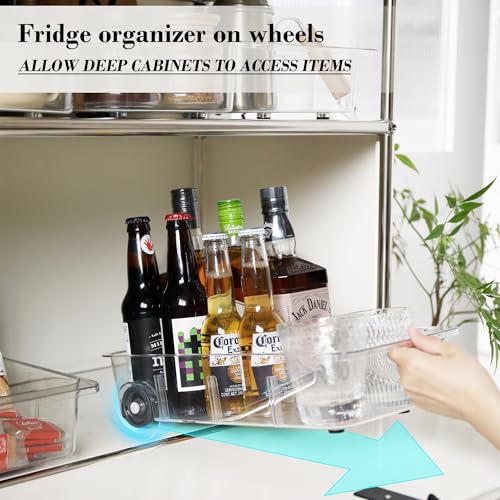 Fridge Organizer and Storage Drawer Roll Out Refrigerator - Image 5