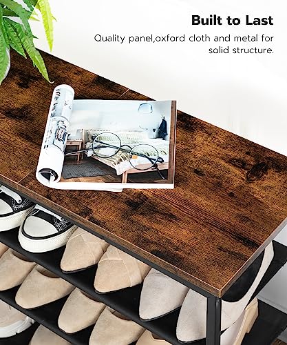 HOOBRO Shoe Rack, 4 Tier Shoe Storage Organizer with 3 Oxford - Image 6