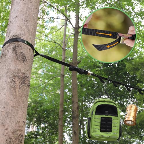 Ayaport Campsite Storage Strap Tent Camping Tree Hanging - Image 5