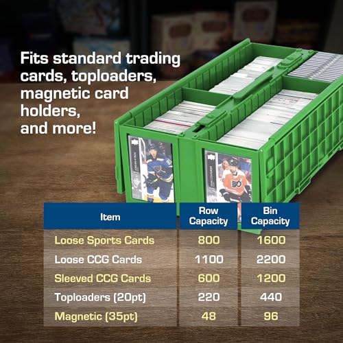 BCW Collectible Card Bin - Holds up to 1600 Cards | - Image 6