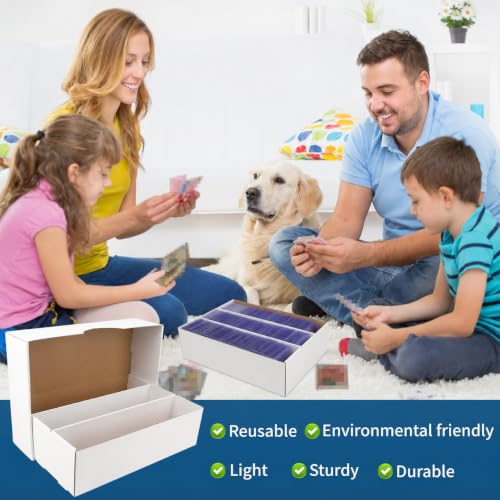 6 Pack Trading Card Storage Box, 2340 Count Card Storage - Image 6