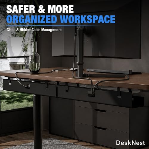 DeskNest Under Desk Cable Management Tray 23.6" – St | All Products - Image 8