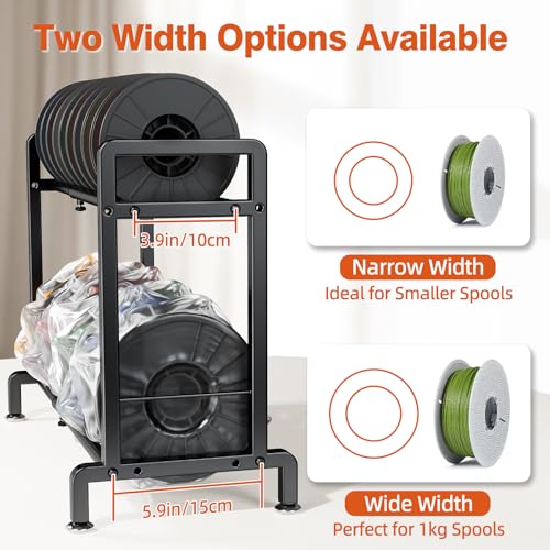 2-Tier Filament Storage Rack Adjustable Length/Width - Image 4