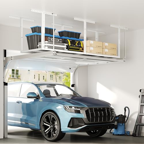 FLEXIMOUNTS 3x8 Overhead Garage Ceiling Storage Rack | Garage Storage - Image 3