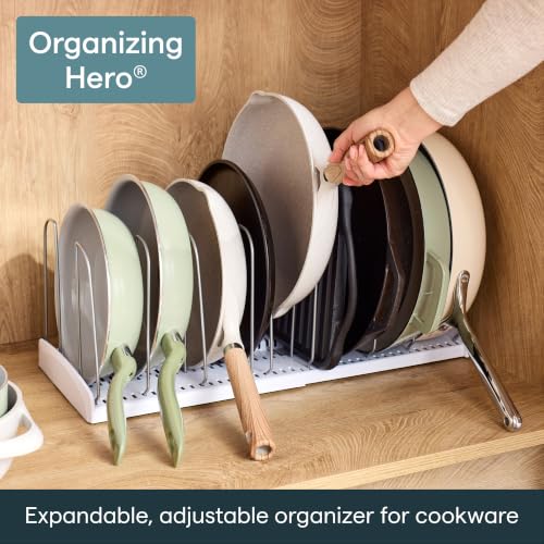YouCopia StoreMore Expandable Cookware Rack with Tall Steel - Image 3