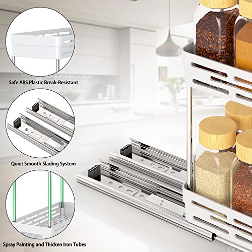 Pull Out Spice Rack Organizer for Cabinet, 3 Packs S | All Products - Image 8