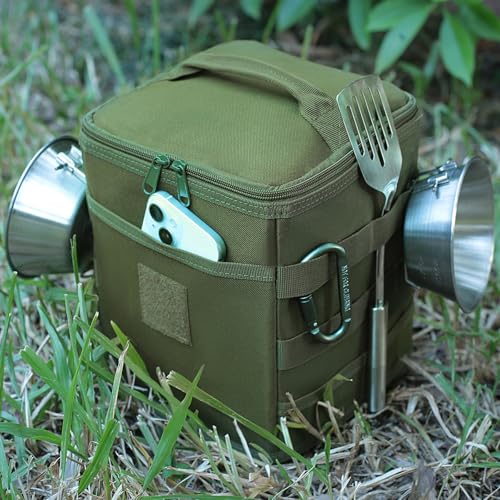 Tactical Camping Storage Bag 7L Utility Tote Bag Propane - Image 7