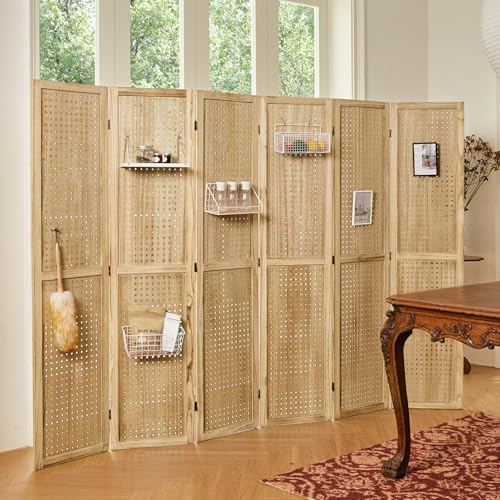 Pegboard Display, 5.6Ft Portable Freestanding Wall Organizer - Image 4