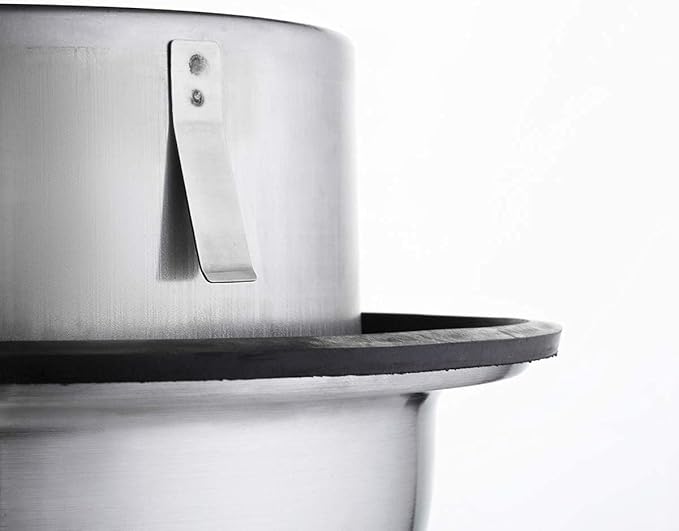 calimaero® KWG 6 inch Round Stainless Steel Outdoor Dryer Vent Covers Ventilation Grill Hood with Rubber Seal Fits only with Metal Ducts