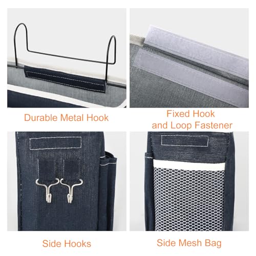 Surblue Bedside Caddy Bedside Storage Bag Hanging | Home Organization - Image 5