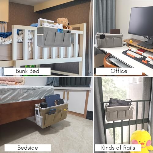 Kanrichu Bedside Caddy Hanging Storage Bag, Organizer - Image 3