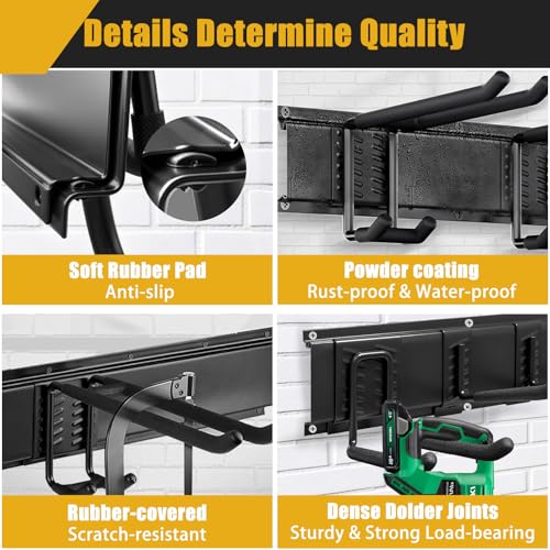 KOFANI 48IN 700LB Heavy Duty Garage Tool Organizer Wall - Image 5