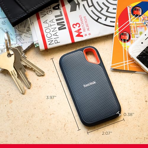 Sandisk 8TB Extreme Portable SSD, Up to 1050MB/s Read Speeds (Old - Image 4