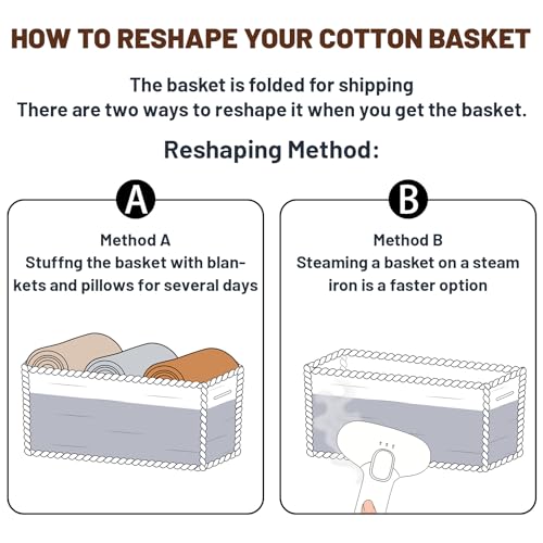 MiniArk Small Organizing Baskets for Cubes Shelf, 9. | All Products - Image 8