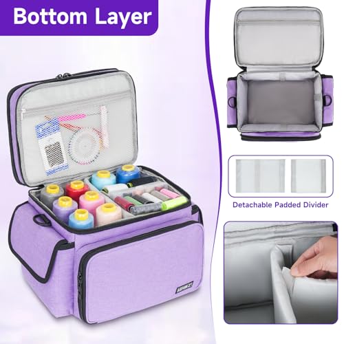 LEFOR·Z Sewing Supplies Organizer Storage Bag(10.5 x 8 x - Image 7