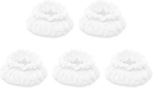 5-Pack Microfiber Bonnet Cloths for Steam Cleaner Fabric Steamer Attachment, Upholstery Furniture Cleaning Pads for Sofa, Mattress, Cushion, Curtain, Compatible with ST008 Steam Cleaner