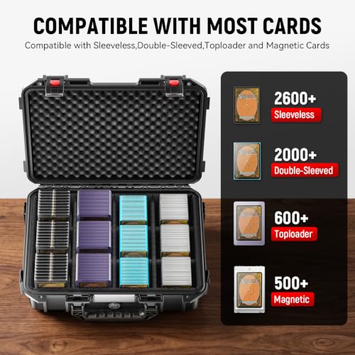 Toploader Box Trading Card Case: Fits 3"x4" Top Loaders Sports - Image 5