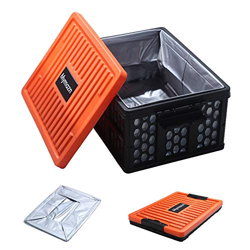 Mymazn Trunk Organizer Plastic for Car, Orange - Image 2