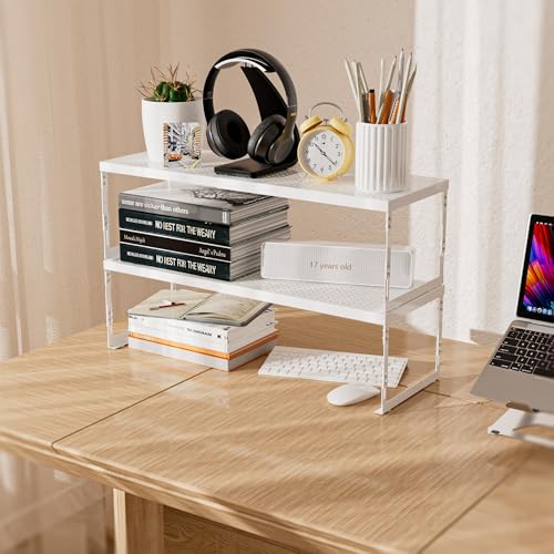 Stackable Expandable Metal Shelf Organizer | Home Organization - Image 7