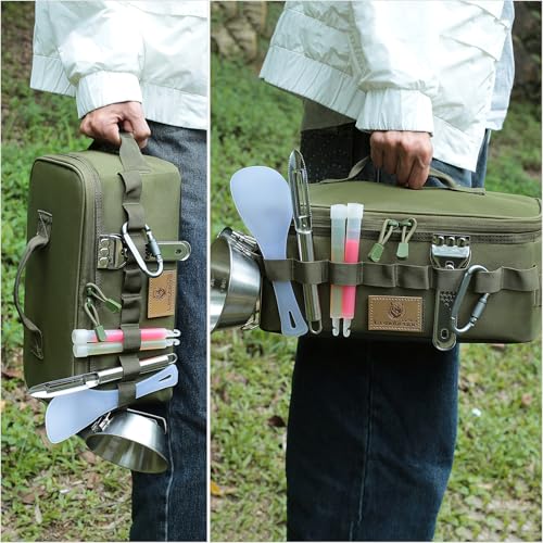 Tactical Camping Storage Bag 9L Utility Tote Bag Camp - Image 6