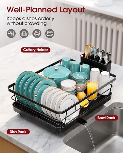 Sakugi Dish Drying Rack - Stainless Steel Dish Rack - Image 3