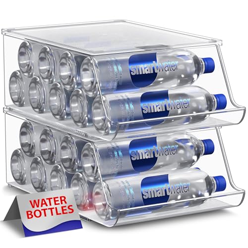 Sorbus Water Bottle Organizer for Refrigerator & Pantry - Image 2