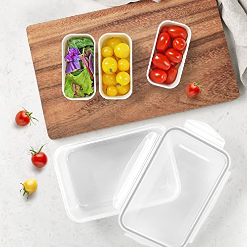 carrotez 3 Compartment Food Container - 4.64 Cup (1100ml) - Image 8