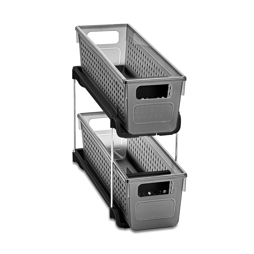 madesmart Premium Small 2 Tier Organizer, Under Cabi | All Products - Image 1